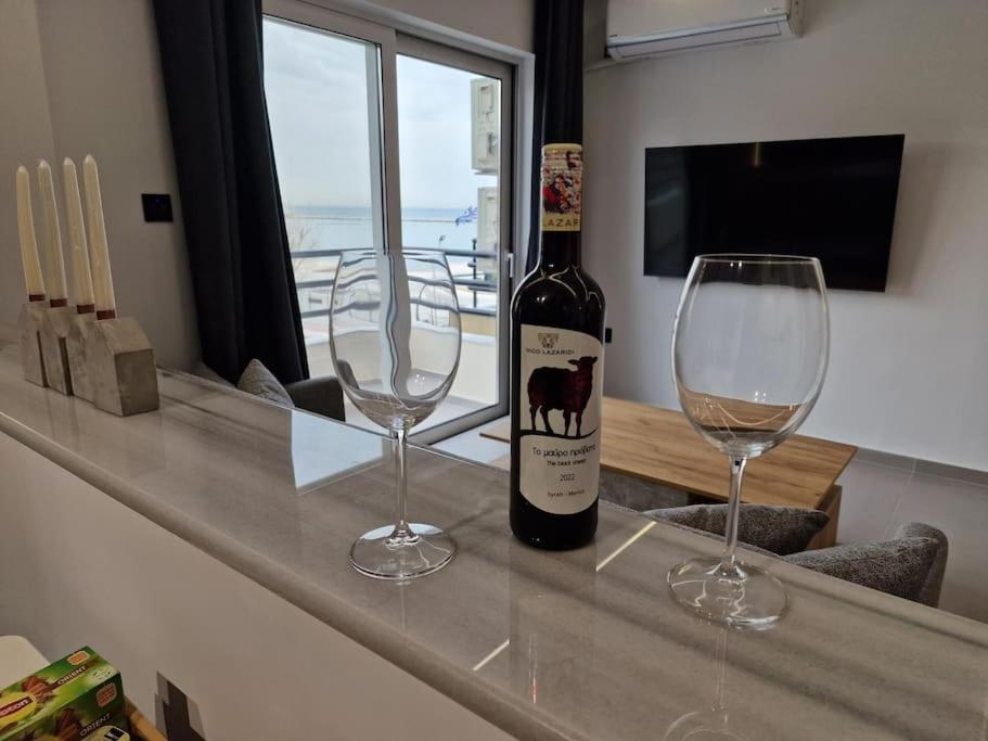 Patras Blue Sea And Sky Deluxe Apartment Exterior photo